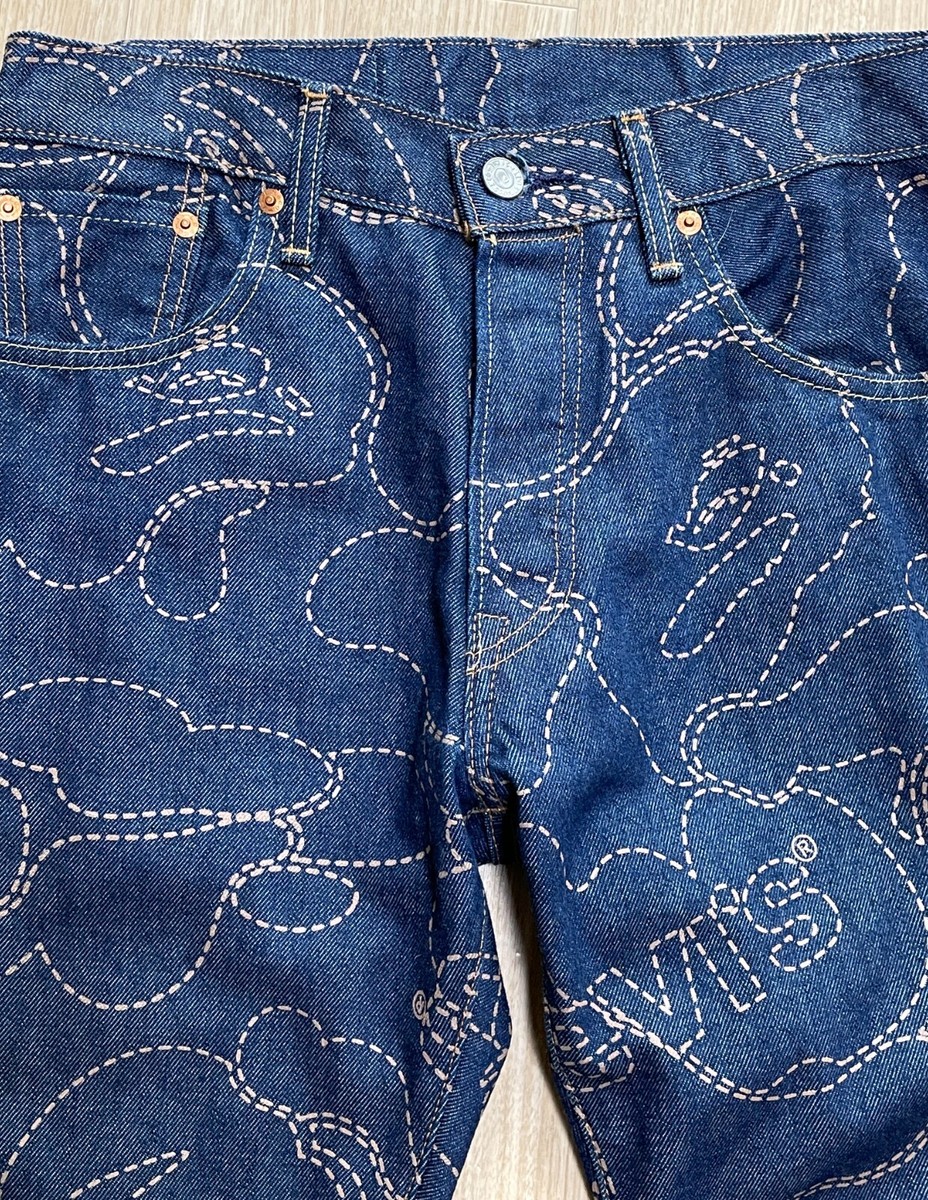 BAPE x Levi's Camo 501 A BATHING APE men's Denim Pants W29 BAPE x Levi's Camo 501 A BATHING APE men's Denim Pants W29