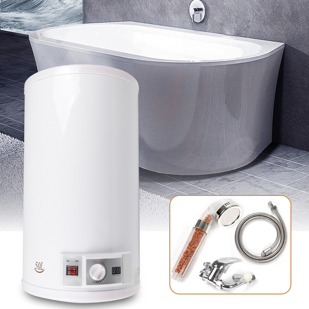 2KW HOT WATER cylinder base table 50L/80L 220V pressure resistant electric  cylinder boiler | eBay