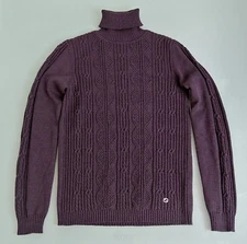 New Authentic Gucci Kids Wool Turtle Neck Sweater Top w/Interlocking G 10 293109