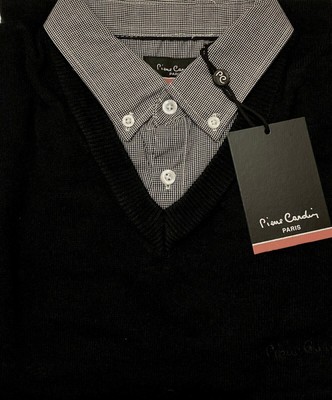 next mens mock shirt jumper