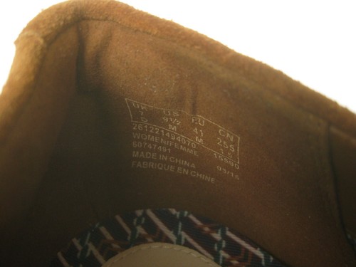 ZAPATOS DE DÍA CLARKS V&A UK 7 D CASS mocasines de tacón marrón gamuza cuero eu41 precio de venta sugerido por el fabricante 85 GBP - Imagen 13 de 14