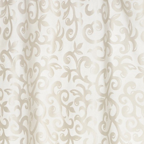 VICTORIA CHAMPAGNE IVORY BATH SPA SHOWER CURTAIN SWEET JOJO DESIGNS