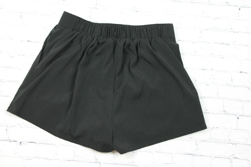 New Look Women’s Ladies Shorts Black Size 10 - Image 2 of 4