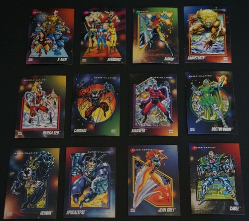 1990 1991 1992 3x Impel Marvel Trading Card Sets Spider-Man Avengers X-Men Hulk - Picture 12 of 12