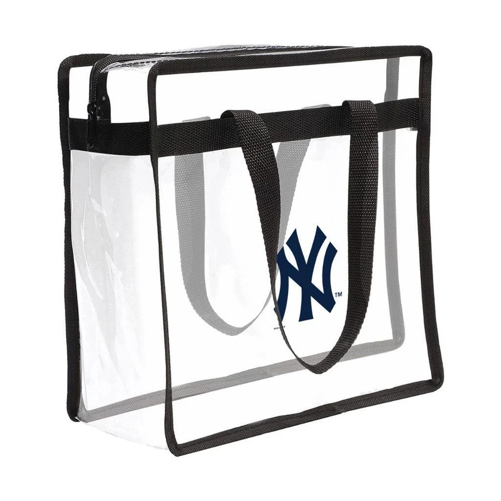 12 x 12 Clear Stadium Tote Bags with Colored Handles