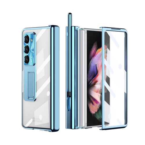 Magnetic Hinge Protector Case Screen Cover For Samsung Z Fold 6/5/4/3 with S Pen - Picture 53 of 69