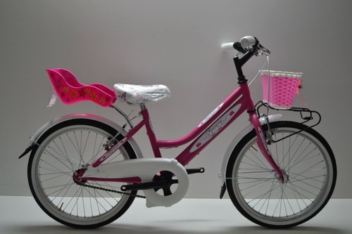 Bici bicicletta da bambina 20 1v fucsia da 7 a 11 anni personalizzabile |  eBay