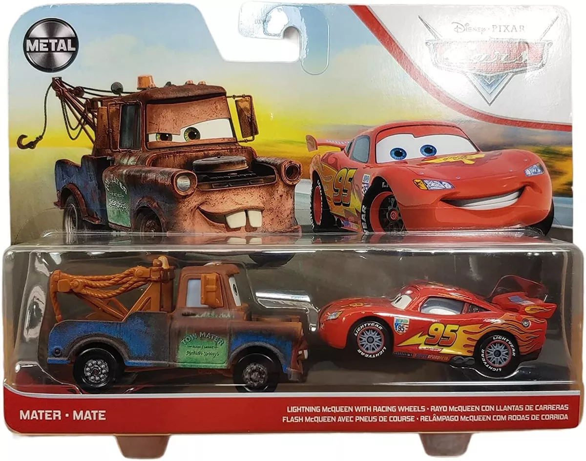  Disney Pixar Cars Road Trip Lightning McQueen 1:55 Scale : Toys  & Games