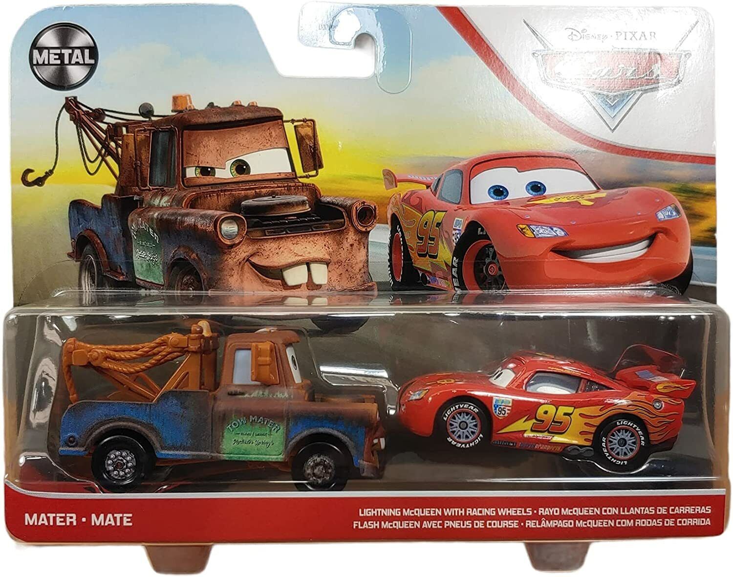 Disney Pixar Die-Cast 1:55 Scale Cars Lightning McQueen Vehicle, 1 ct -  City Market