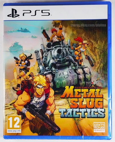 METAL SLUG TACTICS (FIRST EDITION) PS5 EURO NEW (GAME IN