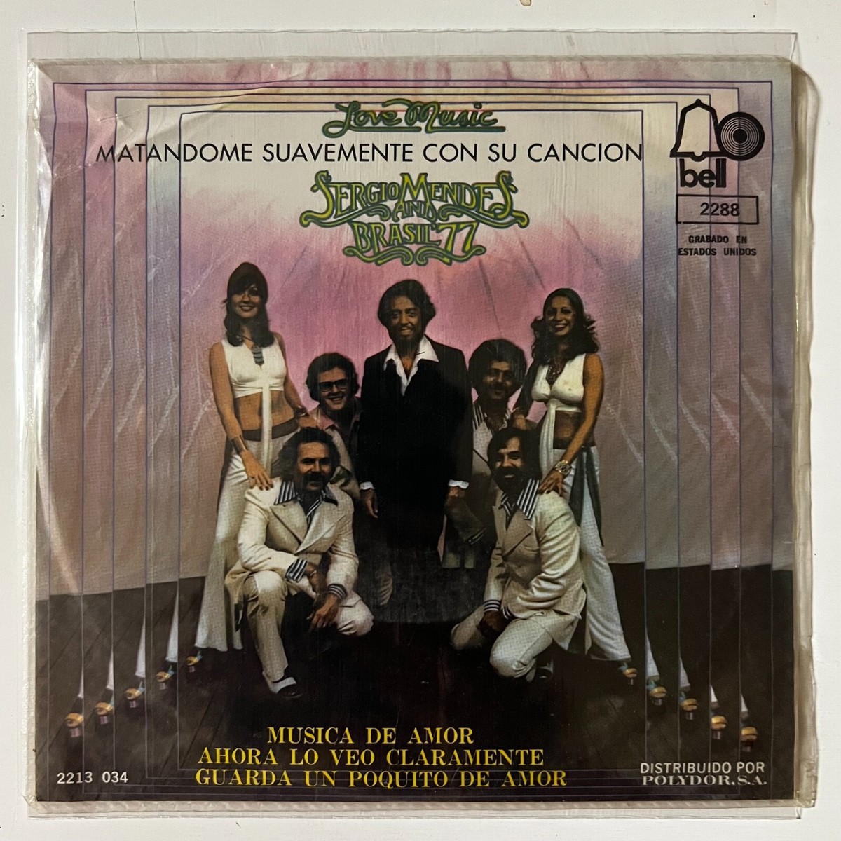 Sergio Mendes & Brasil 77, Love Music, 1973 Mexican 7