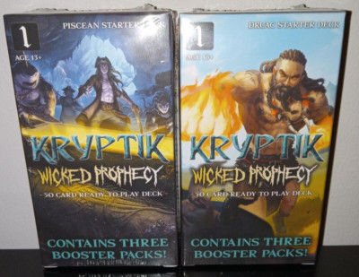 Kryptik TCG Wicked Prophecy Starter Deck Set
