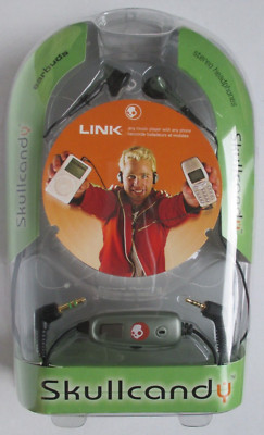 Skullcandy Link Komphörer Earbuds Nokia 2.5 mm Model #: SCE-4N (410104) NEU OVP