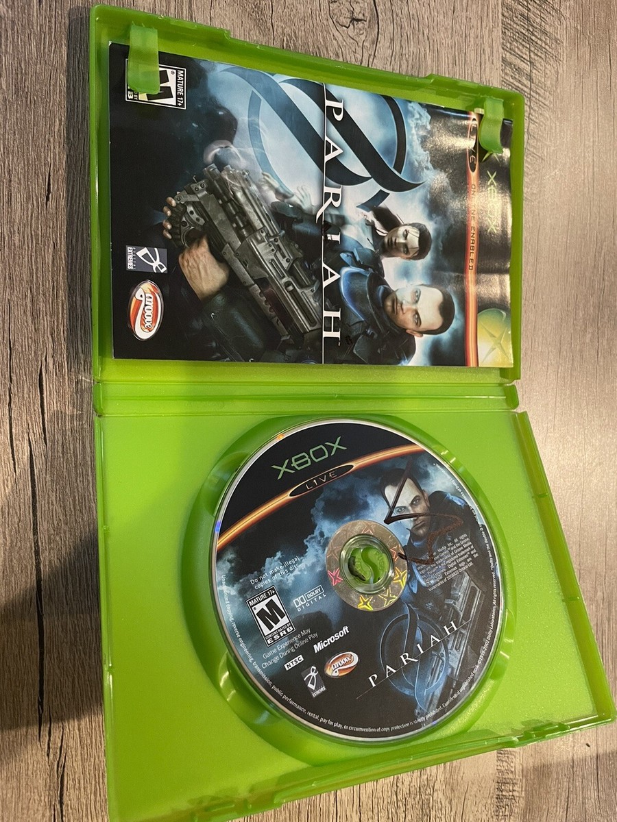 JEUX XBOX  PARIAH  MICROSOFT XBOX 1ère GÉNÉRATION COMPLET