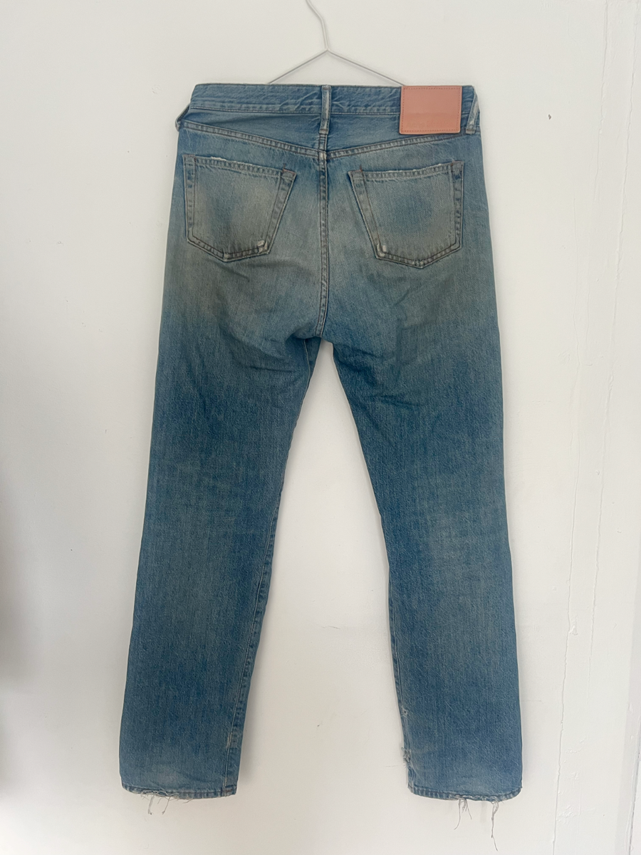 Acne Studios 1996 Mid Blue Trash Denim Jeans Size 29/32 good