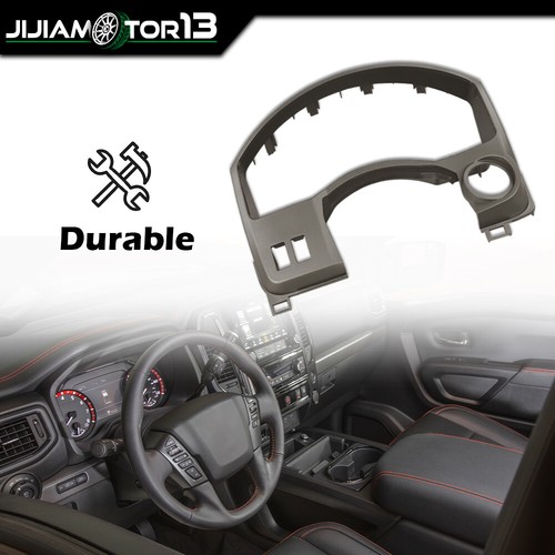 Cuadro de instrumentos panel de instrumentos calibre cubierta ajuste para 04-06 Nissan Titan Armada - Imagen 9 de 9