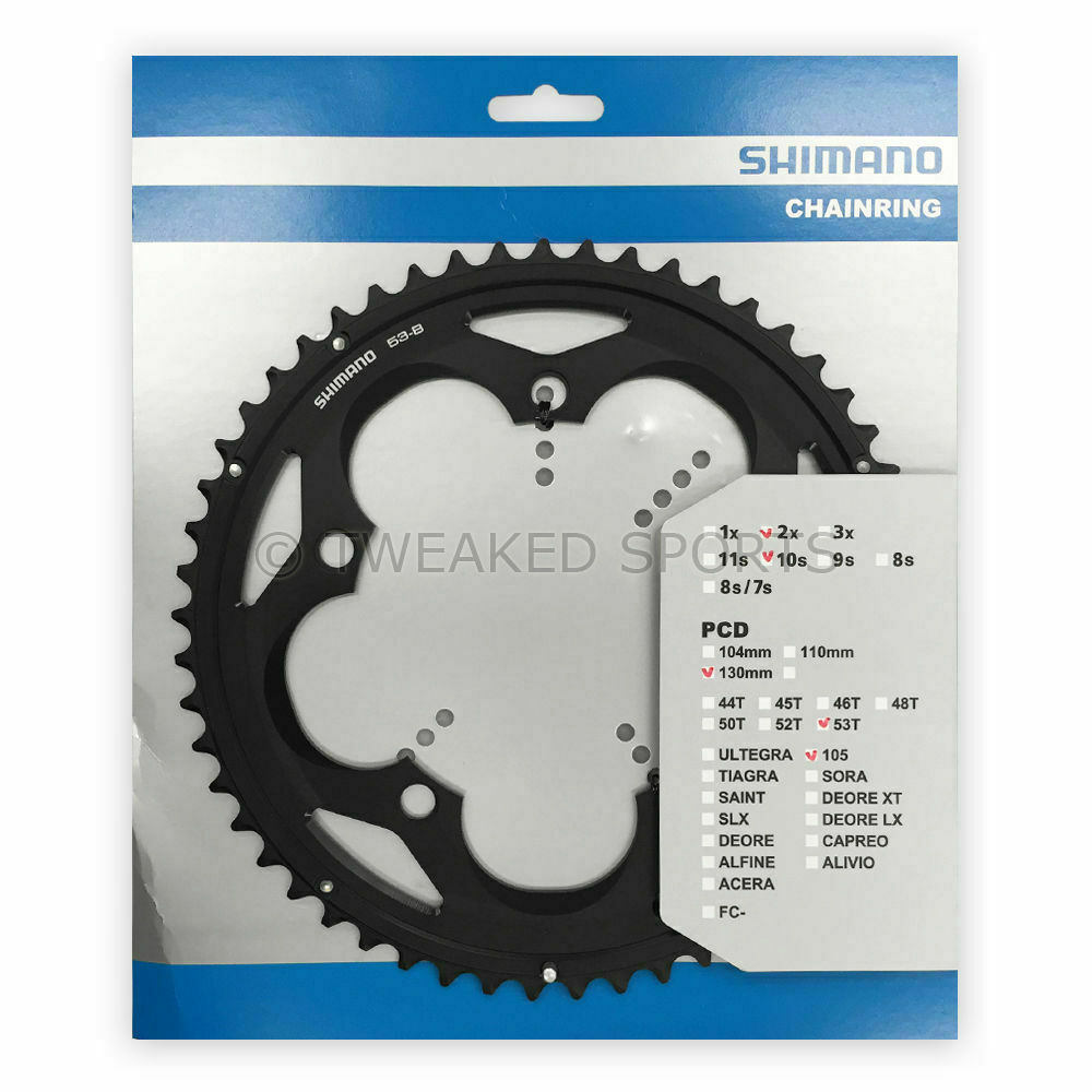 shimano chainring types