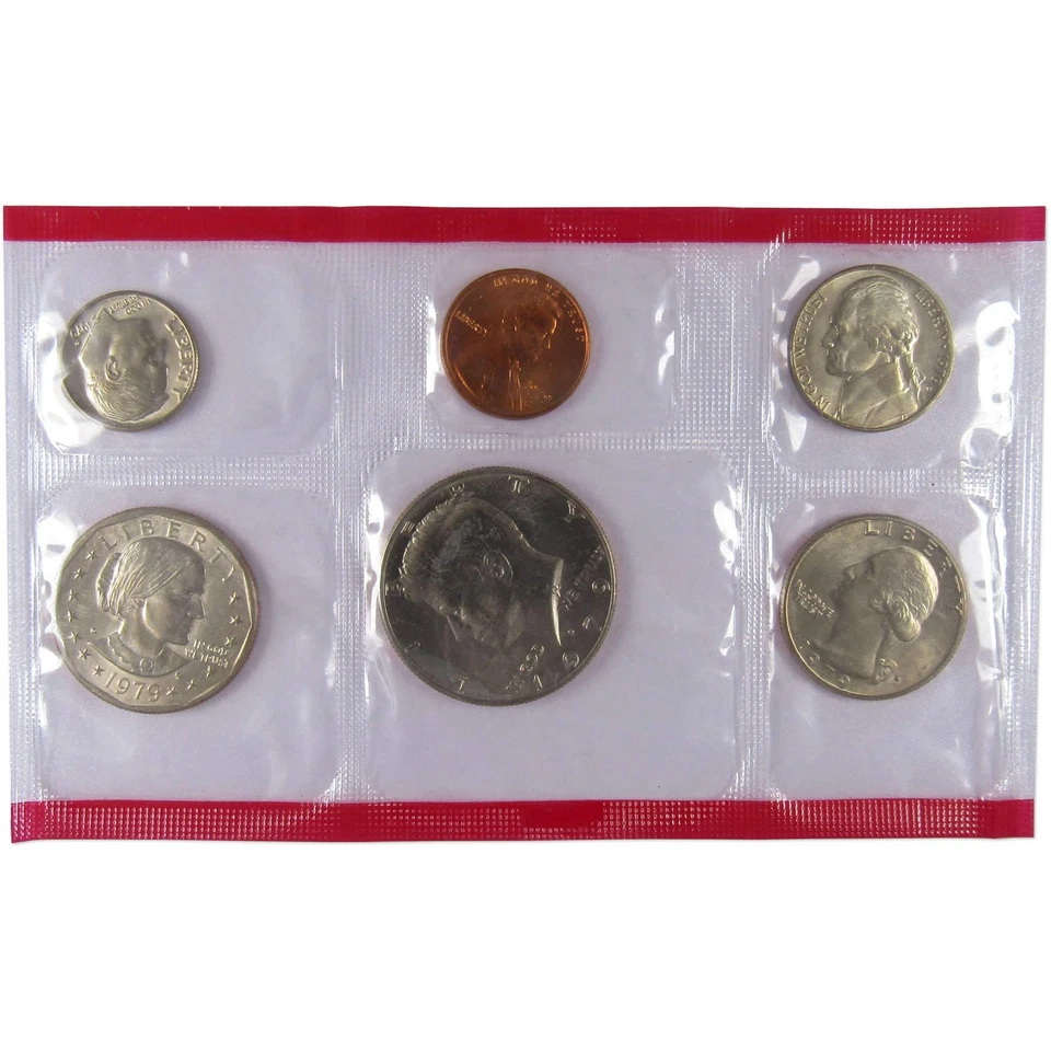 1979 Uncirculated Coin Set U.S Mint Original Government Packaging OGP - Image 4 of 4
