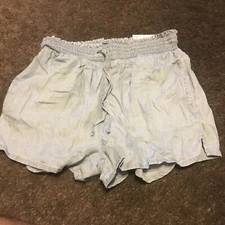 SO High Rise Soft Shortie Ladies Size M Blue NEW