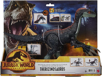 Jurassic World GWD65 Therizinosaurus Dinosaurier Sound Spielzeug Figur Actionfig