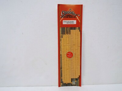 CHOOCH 7218 HOLZ GEBÜNDELT PASST 50FT FLACHWAGEN HO/OO MASSSTAB NOS NEUWERTIG IN VERPACKUNG (HO147)