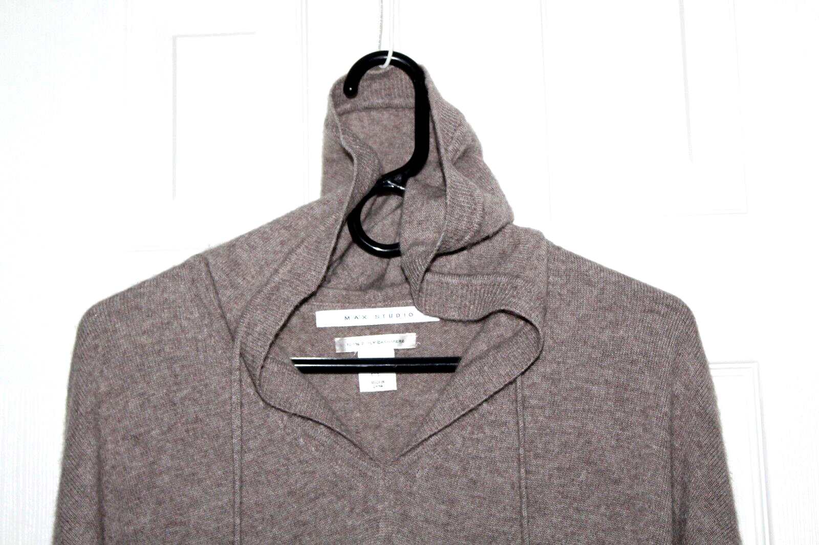 Cashmere Brown Hoodie Hooded Sweater 