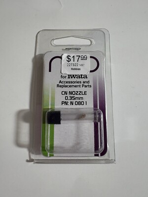 Iwata NEO Nozzle 0.35mm Part No: N 080 1 Airbrush Nozzle Replacement Parts