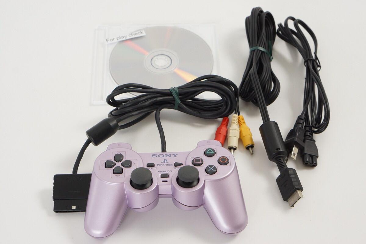 PS2 SAKURA PINK Console Playstation 2 Tested System SCPH PS2 SAKURA PINK Console Playstation 2 Tested System SCPH