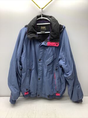 Vintage Helly Hansen Jacket Mens XL Ski Waterproof Outdoor Sailing