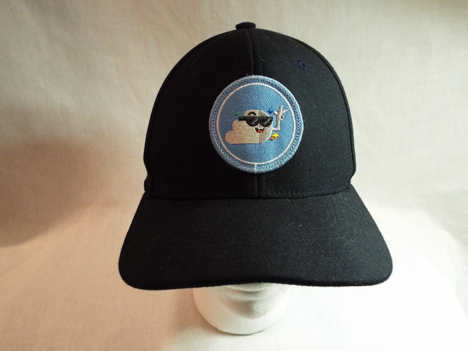 GOOGLE CLOUD BLACK BALL CAP. LOOK! - image 1