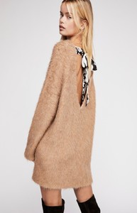 low back sweater dress