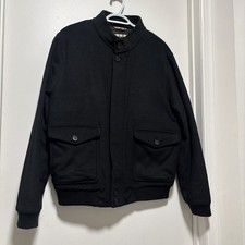 Hart Schaffner Marx Smart Coat Men’s M Wool Cashmere Water Repellent luxury