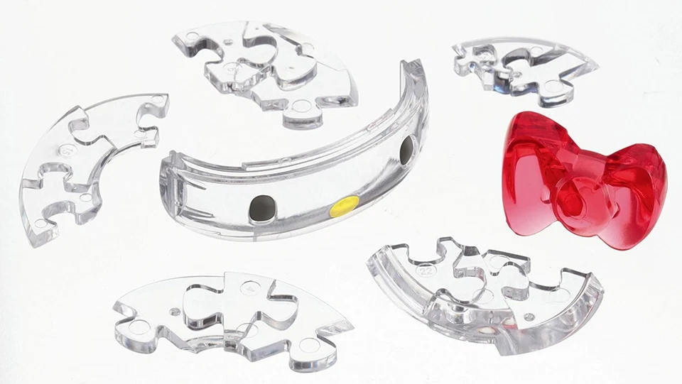 HANAYAMA Crystal Gallery 3D Puzzle Hello Kitty - 36 Pieces - image 2 of 2