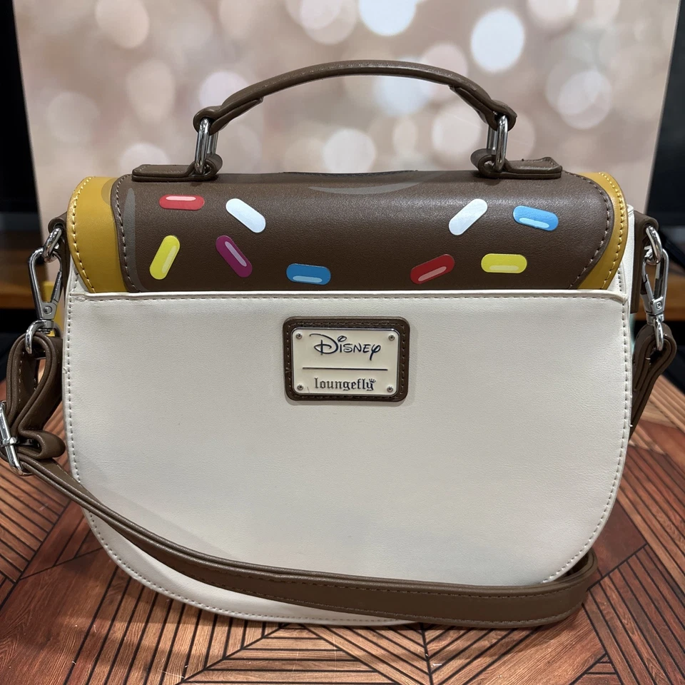 Loungefly Disney Chip N' Dale Donut  Sweet Treats Crossbody Bag - Image 2 of 4