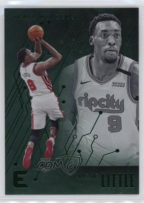 2019-20 Panini Chronicles Essentials Green Nassir Little #222 14rh