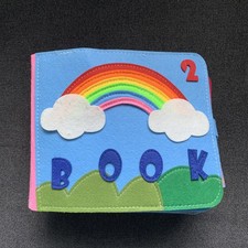 Montessori Story Book Felt Quiet Book For Toddlers Missing Pieces Incomplete
