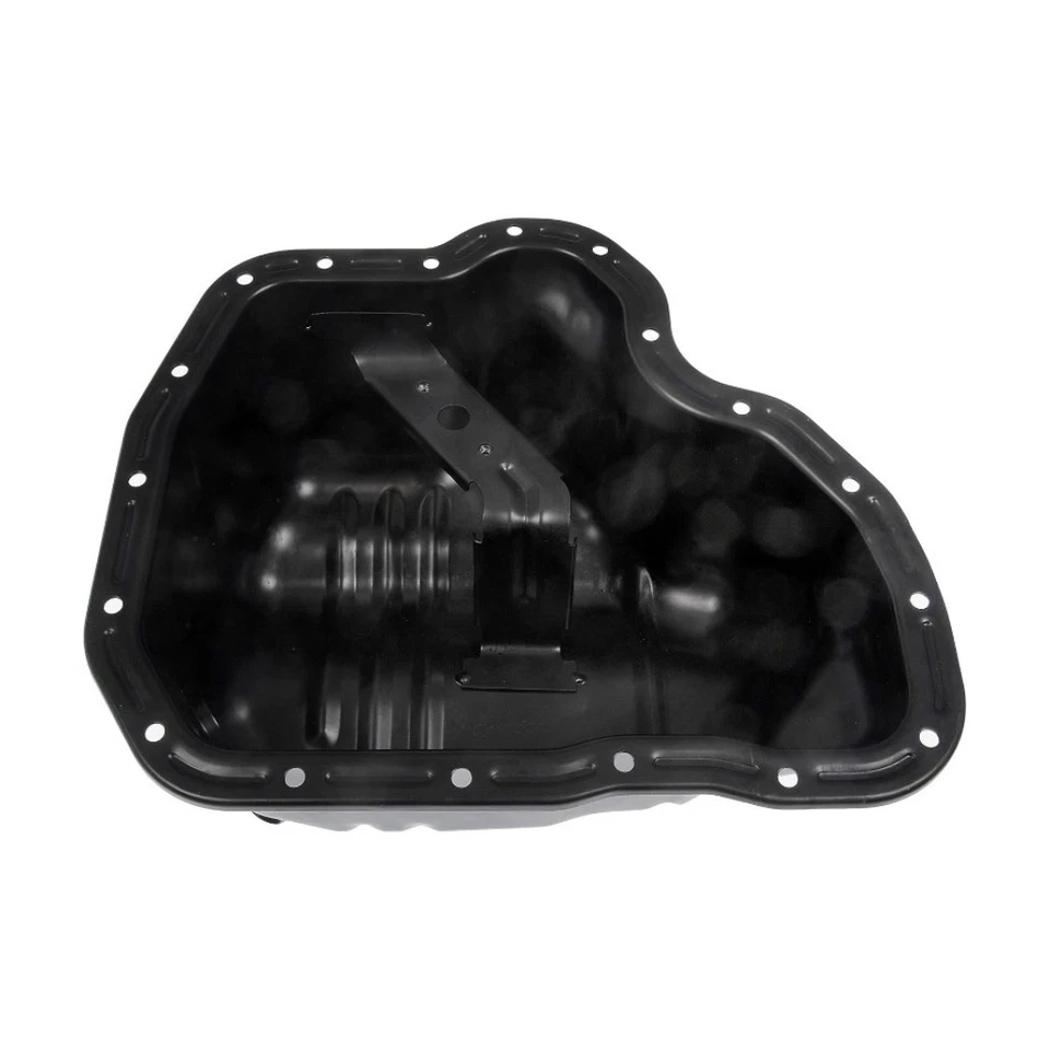 For GMC Savana 4500/3500/2500 2010-2016 Engine Oil Pan | Steel Material | Black - Image 3 of 4