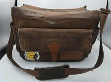 Wild Hare Leather Range Bag Shooting Skeet Sporting Clays Real Columbian Leather