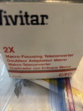 Vivitar 2x Macro Focusing Teleconverter Converter - Nikon N/AI