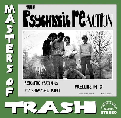 Psychotic Reaction Masters Of Trash INCL. INSERT Vinyl Single 10inch Breakaw