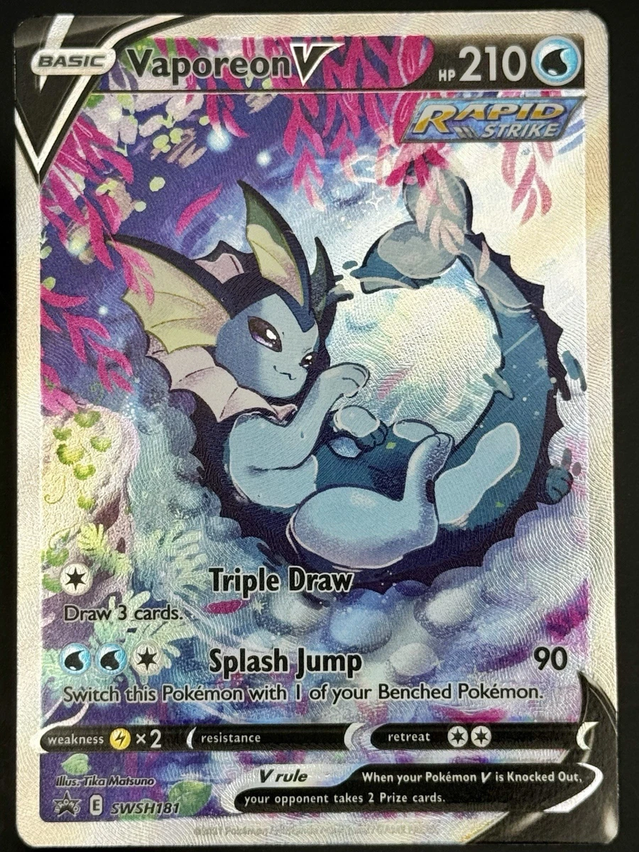 25+ Vaporeon V SWSH181 SWSH: Sword & Shield Promo Cards for sale