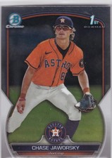2023 Bowman Chrome #BDC-45 Chase Jaworsky Houston Astros