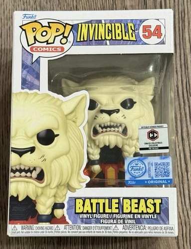 Funko Pop! Comics - Invincible: Battle Beast #54 Chalice Pre Release Exclusive