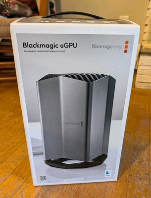 Blackmagic Design eGPU RX580 8GB GDDR5 External GPU Graphics Processor NEW NIB