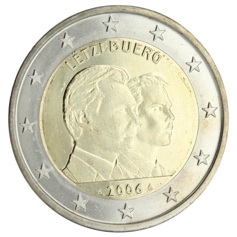 2 Euros Commémo. 2006 - Grand-Duc héritier Guillaume