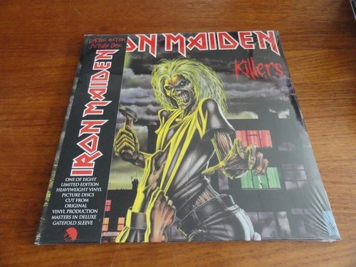 IRON MAIDEN Killers SEALED LTD EDITION PICTURE DISC LP IN GF COVER 2012 EMI MINT