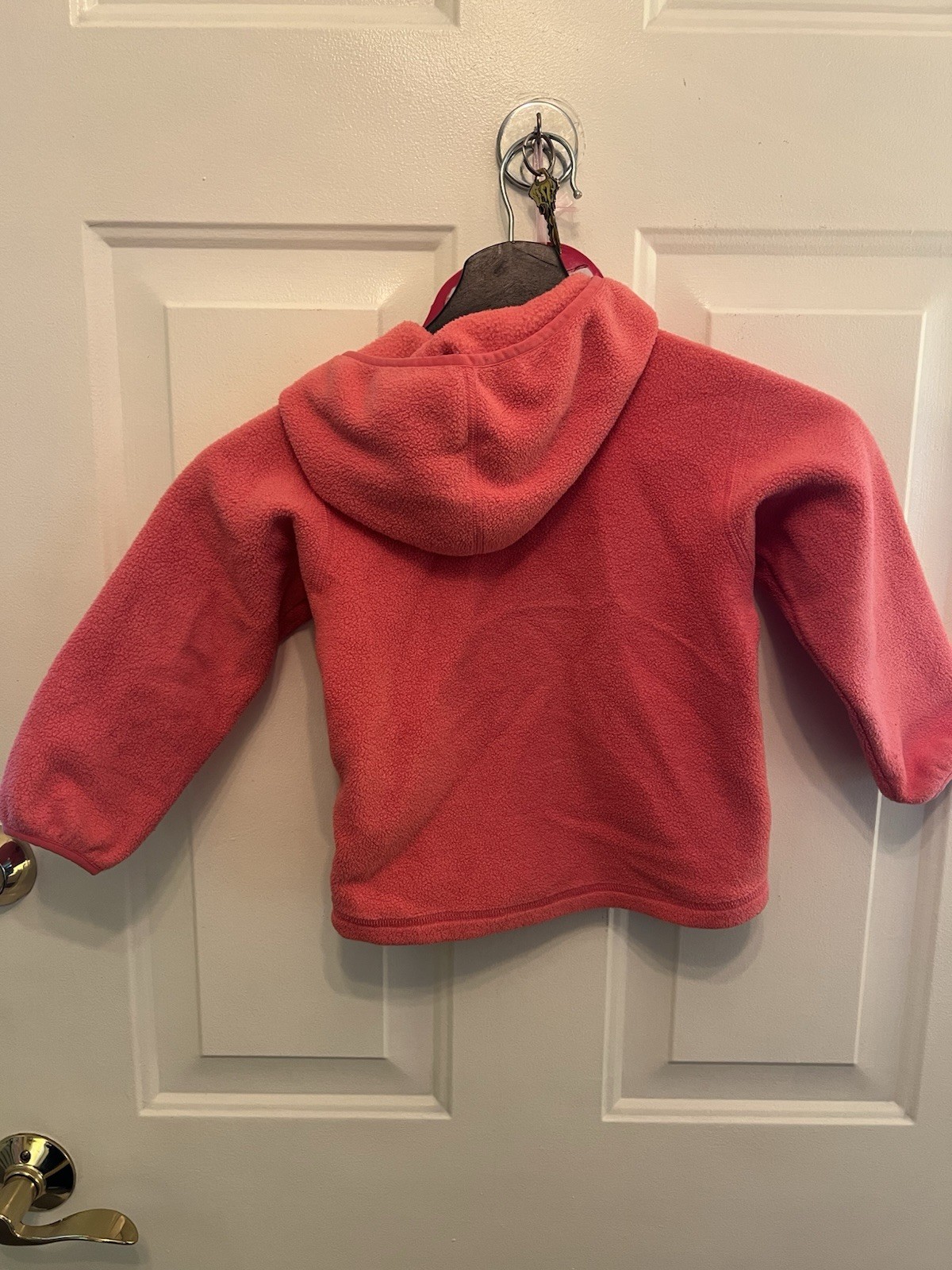 Patagonia Synchilla Girl Zipper Hoodie Pink Size 3T thumbnail 5