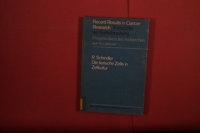 388663 R. Schindler DIE TIERISCHE ZELLE IN ZELLKULTUR Springer-Verlag HC
