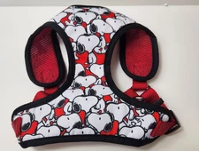 New Snoopy From Peanuts Dog Harness Red White Black Size M