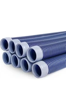 POOLWHALE Professional Swimming Pool Vacuum Cleaner Hose -1.5” 7 Pieces #118